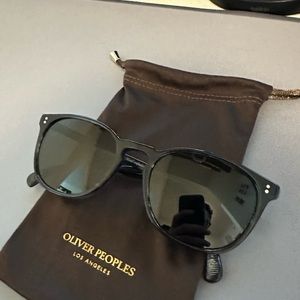 Gently used BLACK Camouflage Oliver peoples Finley esquire larger size